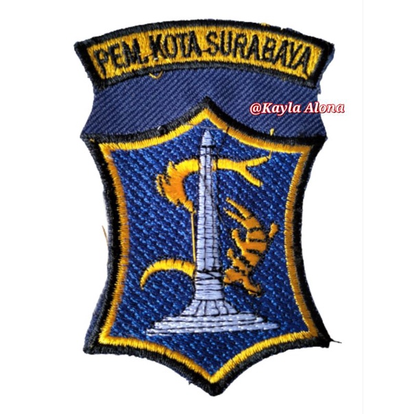 Bet/Bedge BORDIR DINAS &quot; PEM.KOTA SURABAYA &quot;