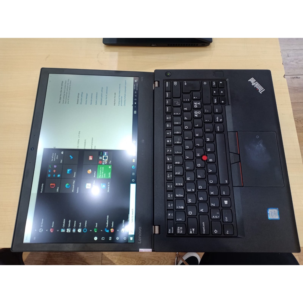 LAPTOP MURAH LENOVO THINKPAD T470 INTEL I5 7300U 16GB 512GB 14 FHD TOUCH WIN10PRO TERLARIS