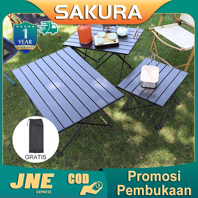 Weyon Sakura Meja lipat/Meja portabel/Meja Lipat Outdoor/Meja Lipat Camping/Meja Lipat Portable/Meja kantor/Meja kerja/Meja lipat multifungsi(HWZ)