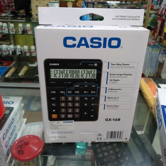 

KALKULATOR CASIO GX-16G 16 DIGIT ORIGINAL #ORIGINAL