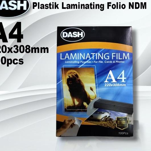 

옷 Plastik Laminating Press A4 Quality DASH size 220 x 308 mm Terbaik