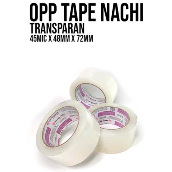 

Lakban / Lakban NACHI / lakban OPP Nachi 100yard*48mm BENING