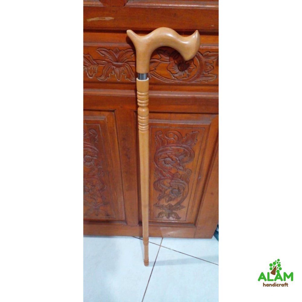 Tongkat jalan kayu gaharu cendana wangi