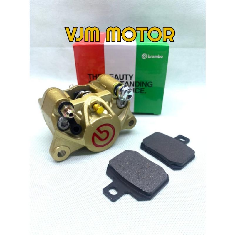 Kaliper Brembo 4 piston 2 piston Nmax Aerox Jupiter MX DLL