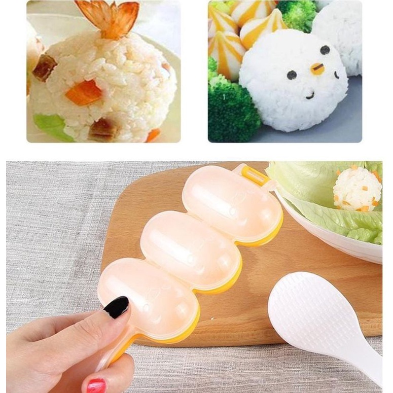 CETAKAN NASI BENTO SUSHI MOLD BOLA BULAT RICE BALL SHAKER BENTO CETAKAN NASI KEPAL