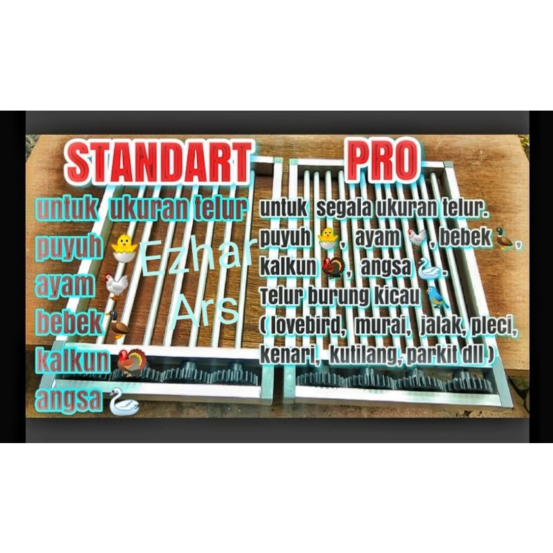 Rak roller mesin tetas telur, custom