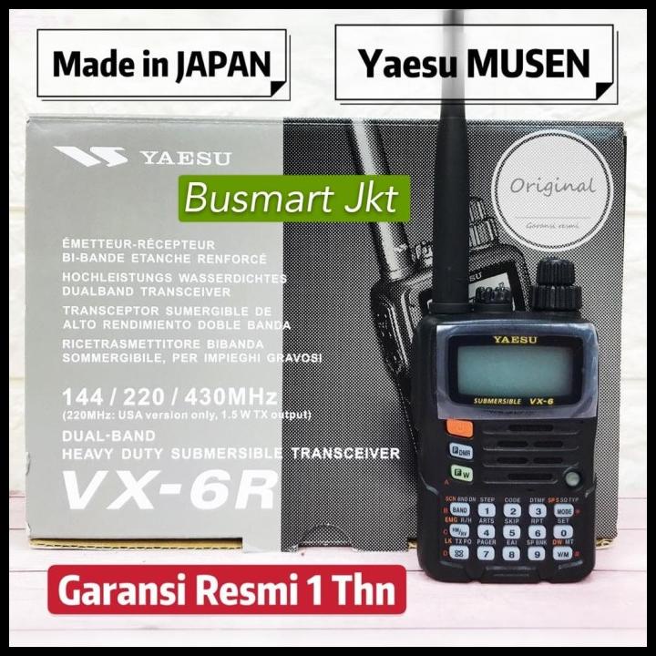 Promo Ht Yaesu Vx 6R / Yaesu Vx6R Original Garansi Resmi