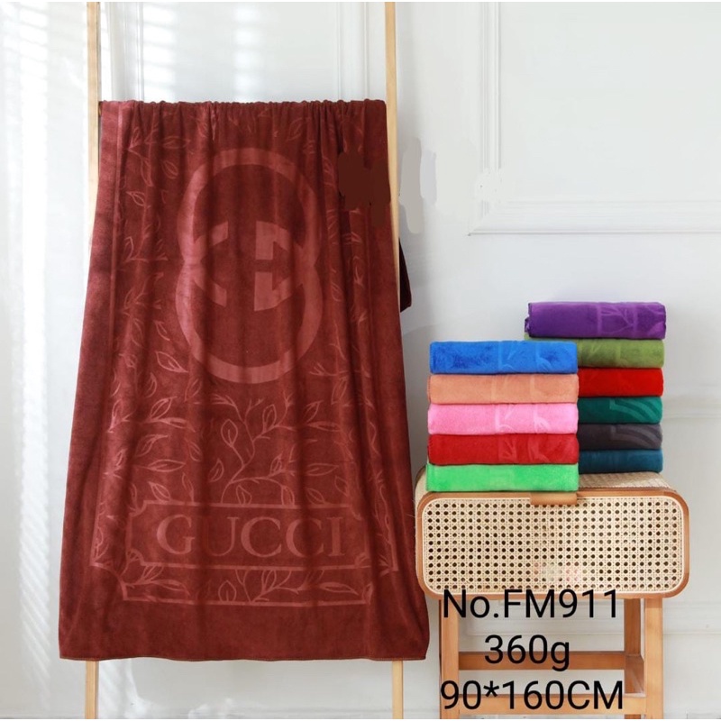 (COD) Handuk mandi dewasa jumbo besar microfiber LETONIA MF916 90x160cm TERMURAH