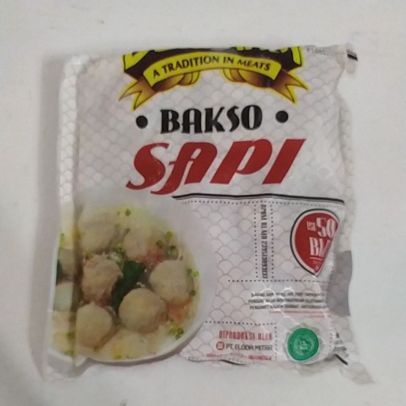 Bernardi Bakso Sapi Kecil isi 50 pcs