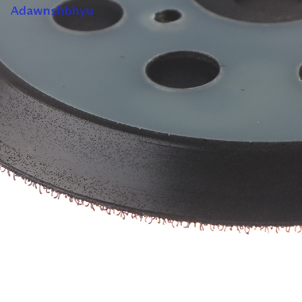 Adhyu 125mm 8Holes Backing Disc Sanding Pads Kait Loop Untuk Makita Random Orbit Sander ID