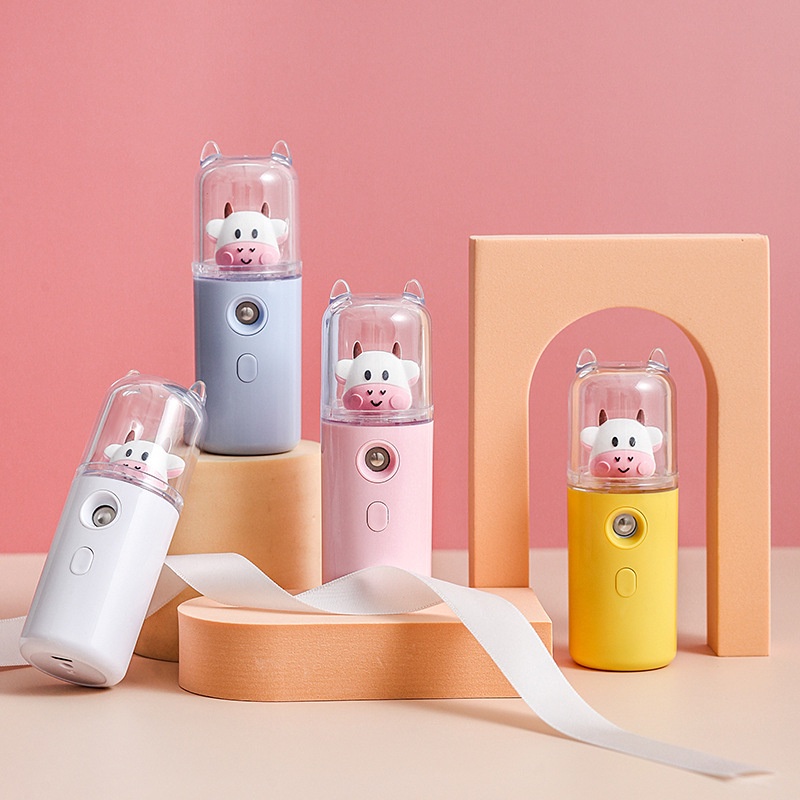 Holiven Nano Spray Wajah Face Mist Sprayer Pelembab USB Humidifier Mini Portable Pelembab Kulit Wajah Sanitizer