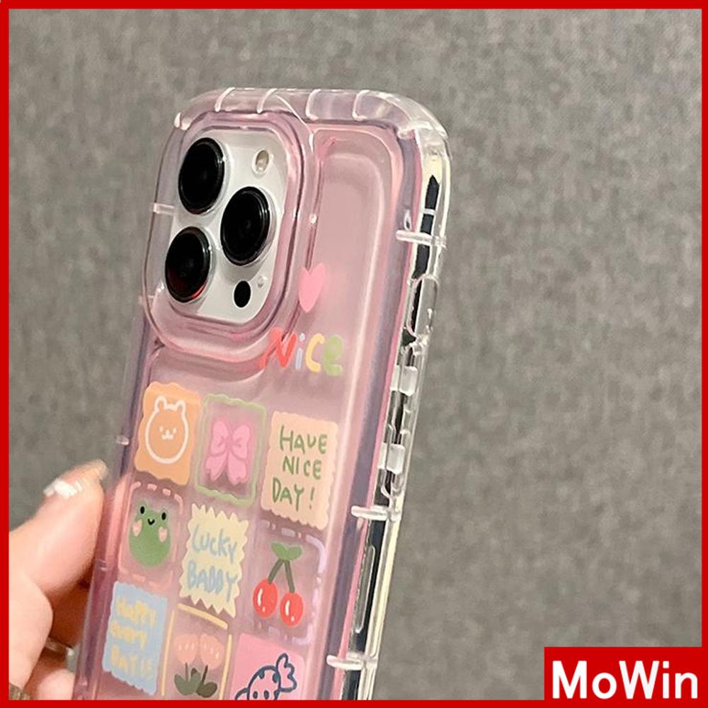 For iPhone 14 Pro Max iPhone Case Clear Case TPU Soft Case Airbag Reinforced Shockproof Cute Cartoon Compatible with iPhone 13 Pro Max iPhone 12 Pro Max 11 7Plus 8Plus 6Plus XR xs