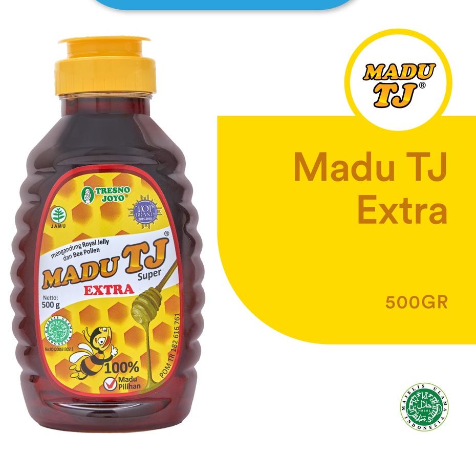 

Ready 0M8Z0 Madu TJ Super 500 gr ( dengan tambahan Royal Jelly dan Bee Pollen) 38 ✢Terbatas