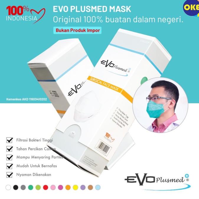 masker evo plusmed 25 pcs t-okesehati Segera Dapatkan