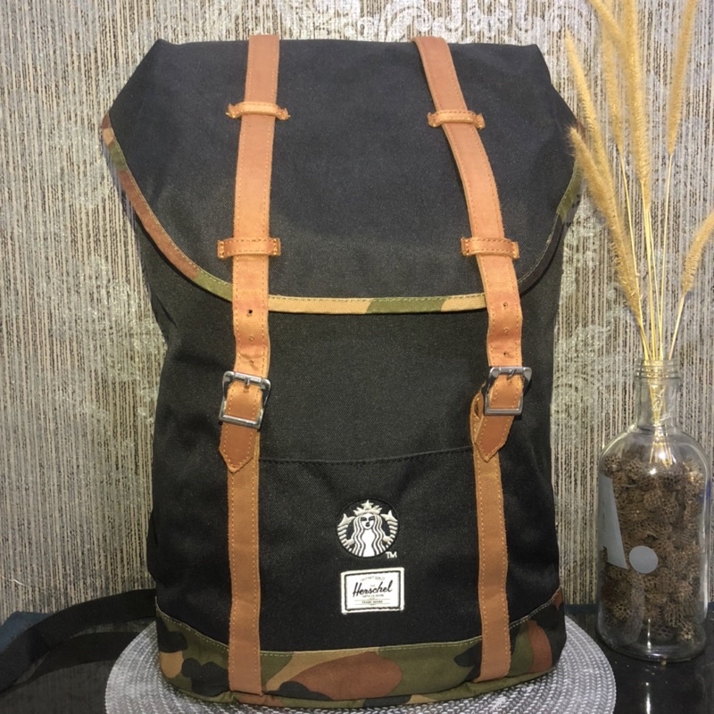 HERSCHEL X STARBUCKS BACKPACK ORIGINAL (second like new)