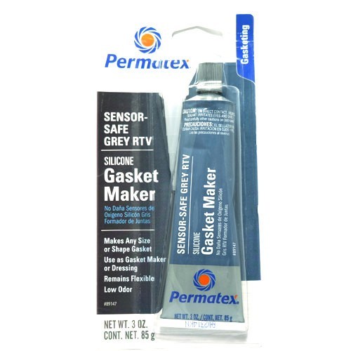 Permatex Sensor Safe Grey RTV Silicone Gasket Maker PERMATEX GREY RTV