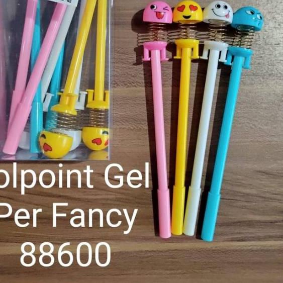 

ソ [BIG PROMO] (Harga 1 lusin) Bp. Gel Per 88600 Emoticon warna; bolpen per karakter, springdoll pen ご
