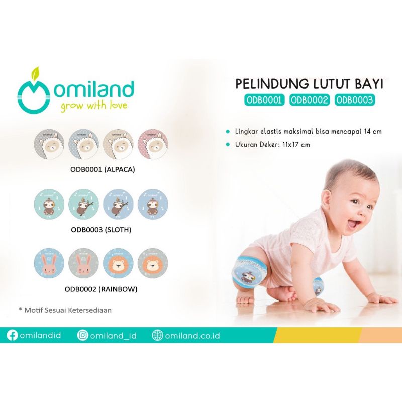 OMILAND PELINDUNG LUTUT BAYI / KNEEPAD BABY ODB000123