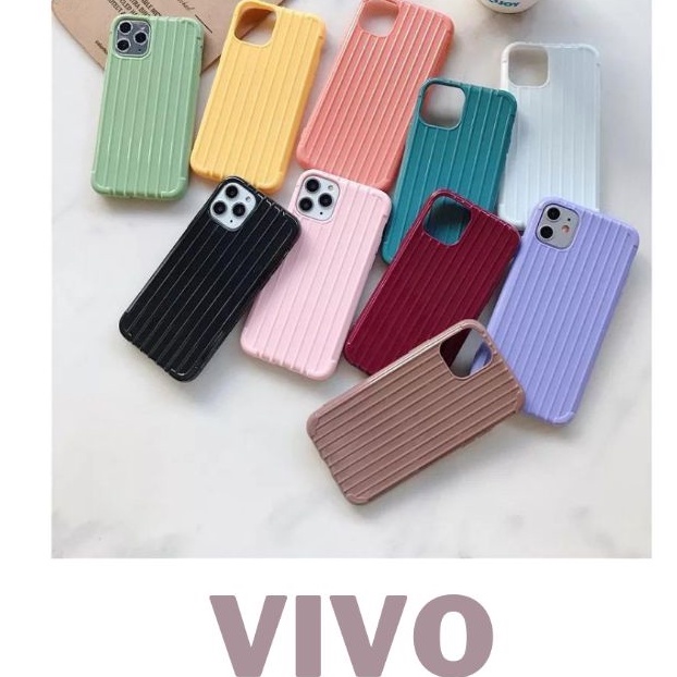 SoftCase cooper koper Macaron VIVO Y19  Y17  Y91C Y91/Y95  Y93  X50 pro