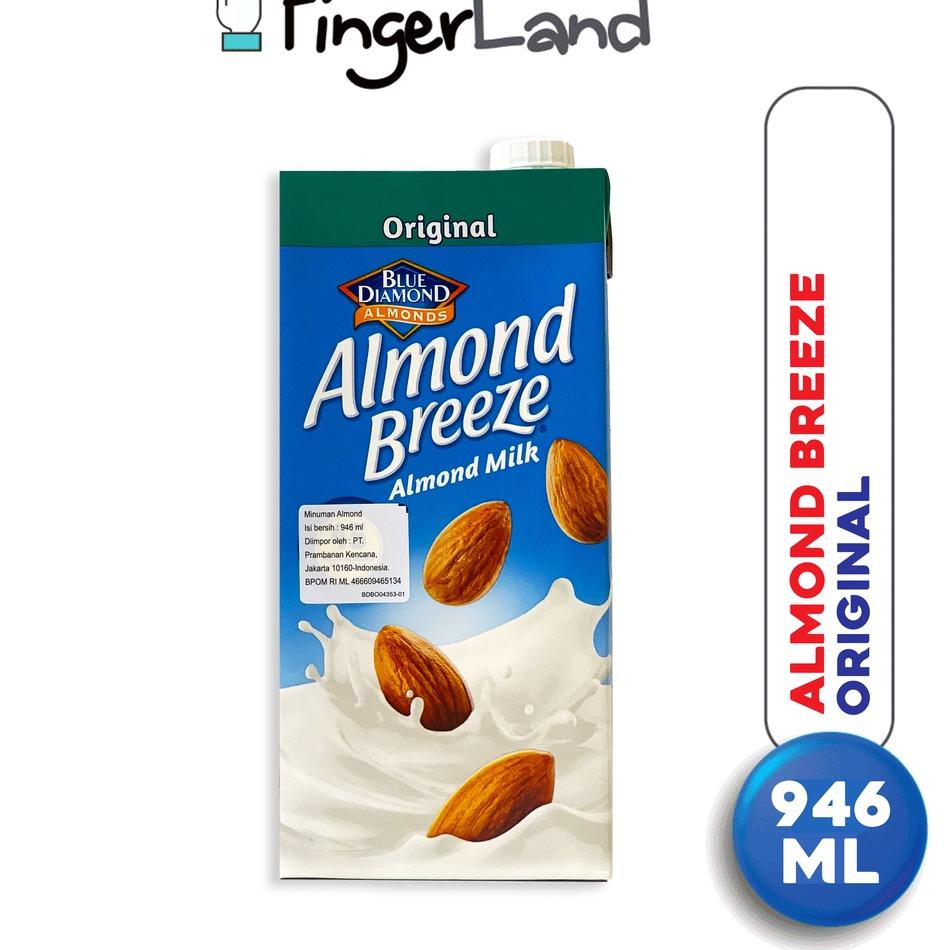 

【Penjualan Terbaik】✅COD ALMOND BREEZE Almond Milk Original 946 ml Susu Almond Original