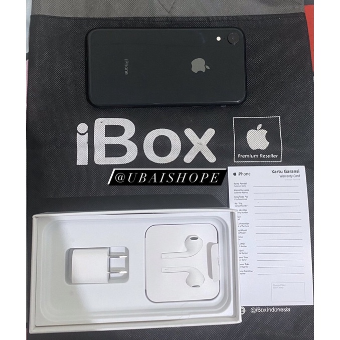 iphone xr 128gb resmi fullset 4G