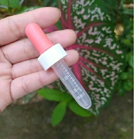 Pipet Obat dengan tutup/ Pipet Drop BAYI 1,6 ML + Tutup/Cover 0,4 - 1,6 ML Orange, Pipet Obat 0,4-1,6 ML, Pipet Tutup