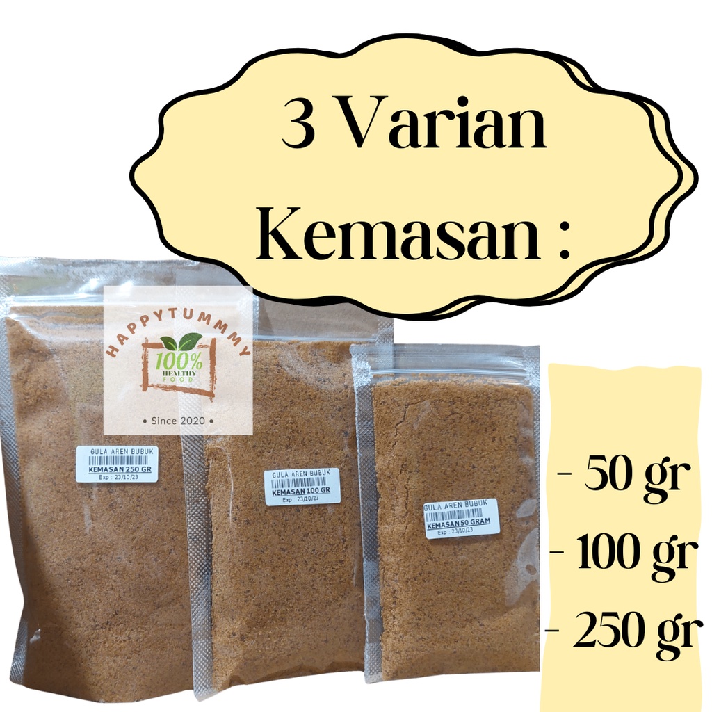 HPT - GULA AREN BUBUK / ARENGA SUGAR / GULA SEMUT ASLI MURNI KUALITAS SUPER