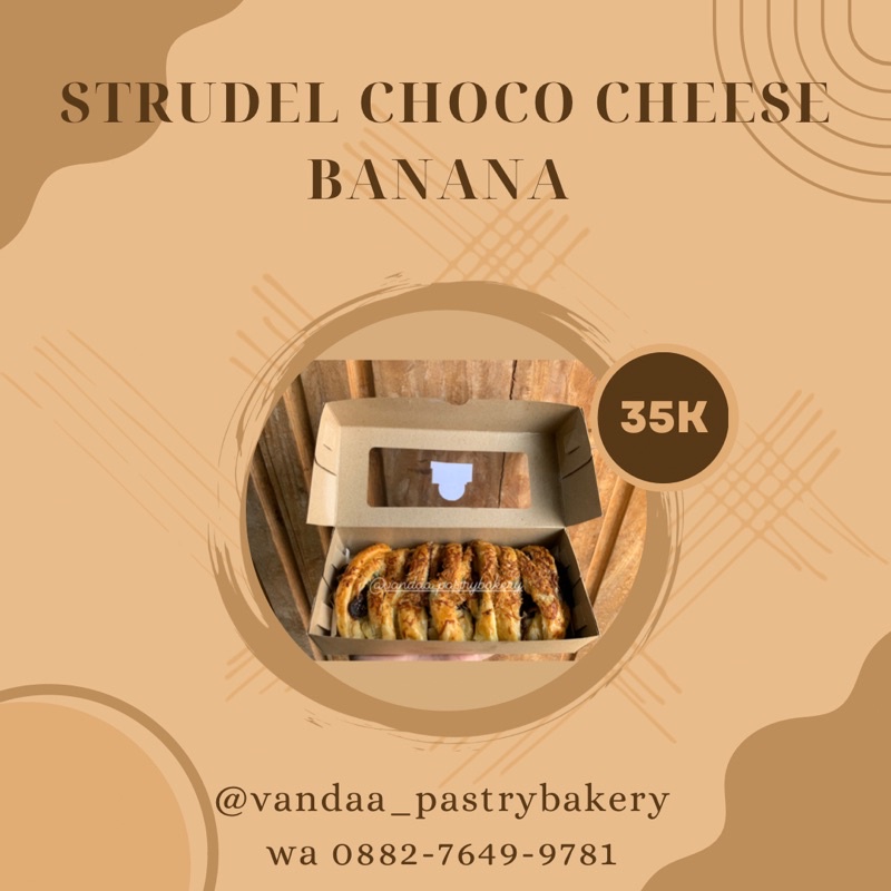 

strudel choco cheese banana