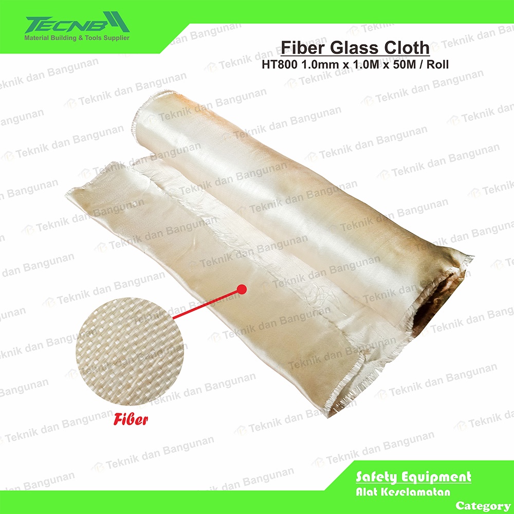 Jual Fire Blanket Roll HT800 Kain Tahan Api 1mm x 1M x 50M Shopee