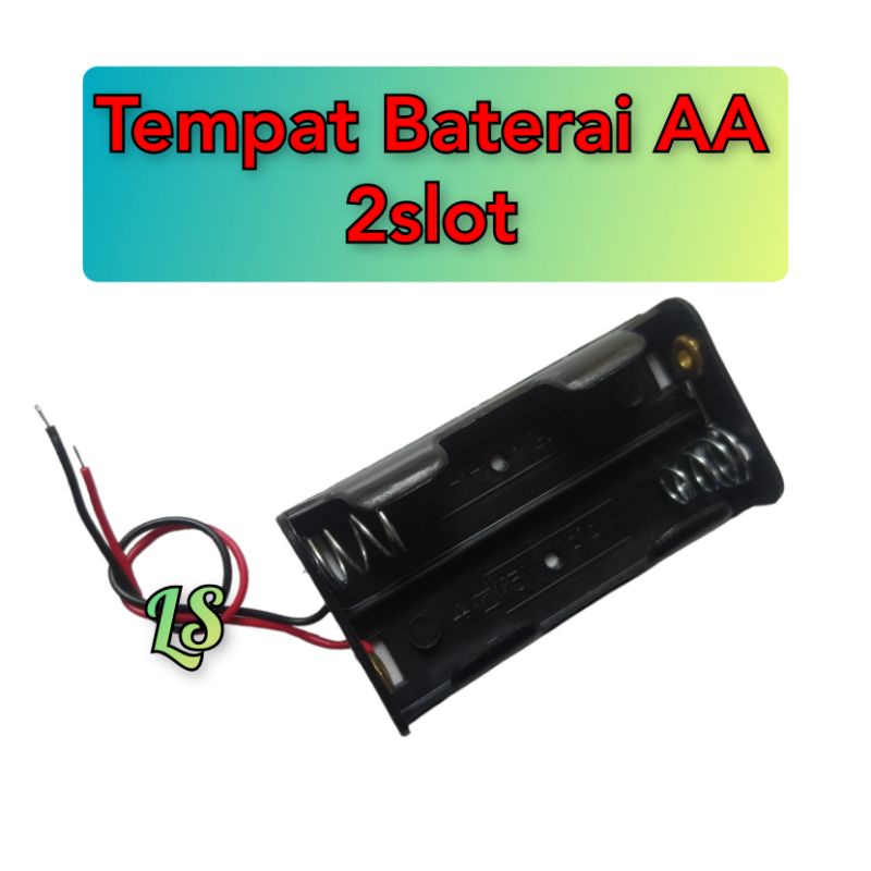 Tempat Baterai AA 2slot