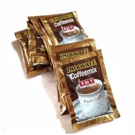 

[BISA COD] KOPI INDOCAFE COFFEMIX 3IN1 SACHET - PER 1RENCENG