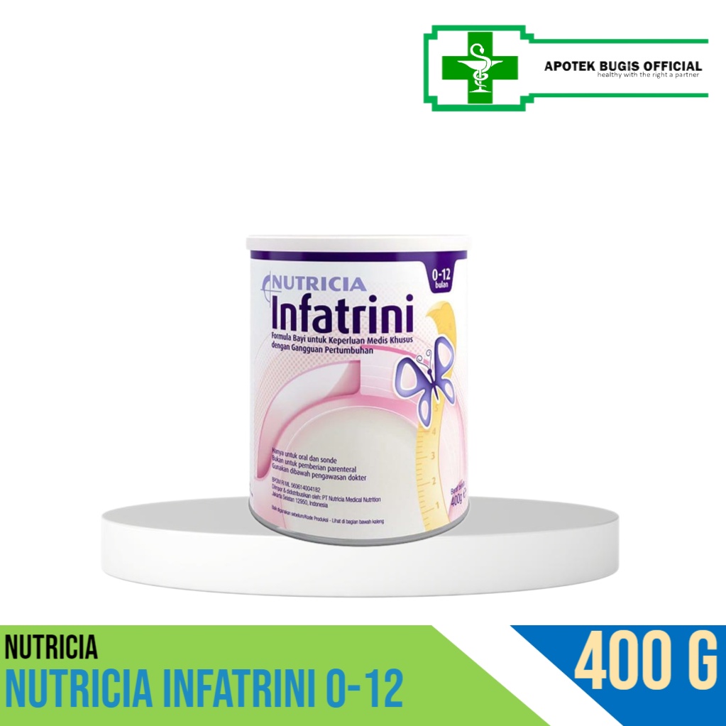 NUTRICIA Infatrini 400 gr 0-12 bulan- Alergi Susu Sapi