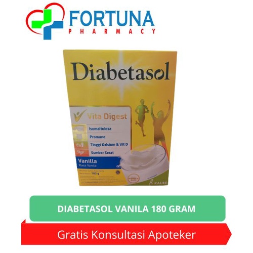 

Diabetasol vanilla 180 gr