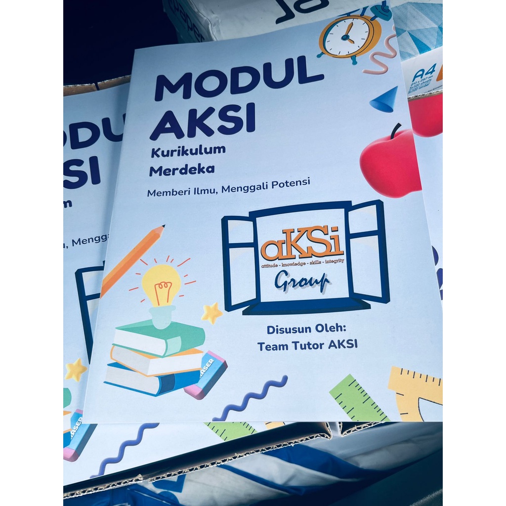 Jual Buku Modul Sekolah AKSi TA 2022-2023 | Modul Kesetaraan Paket A ...