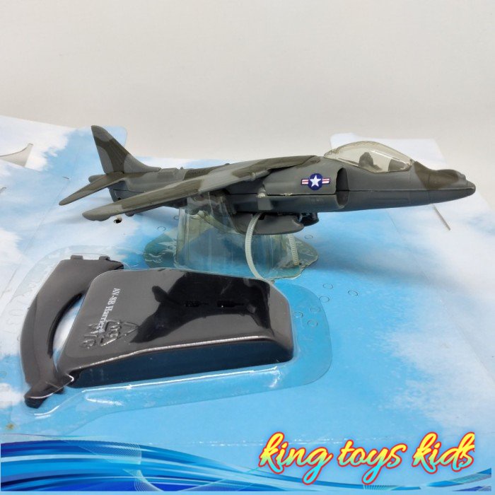 LARIS / Miniatur Pesawat Jet Tempur AV-8B Harrier NewRay Sky Pilot