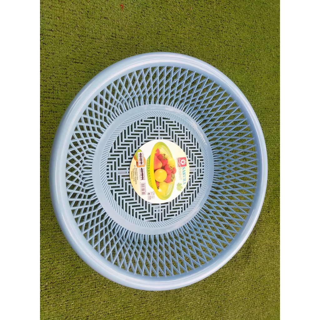 Sunlife sakura basket L / Keranjang serbaguna jumbo / Tempat wadah wakul cuci buah dan sayuran