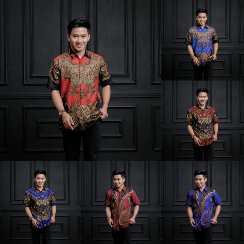 Hem Batik Lengan Pendek Murah