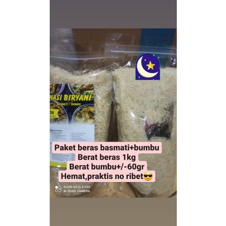 

paket beras BRIYANI