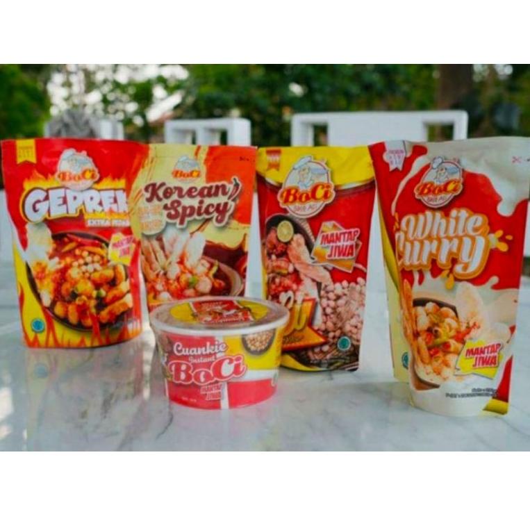 

➞Paling Popular✵ KHLT8 Boci - Baso Aci Original - Geprek - Curry - Korean - Cuankie Mantap Jiwa 83 ✲Best