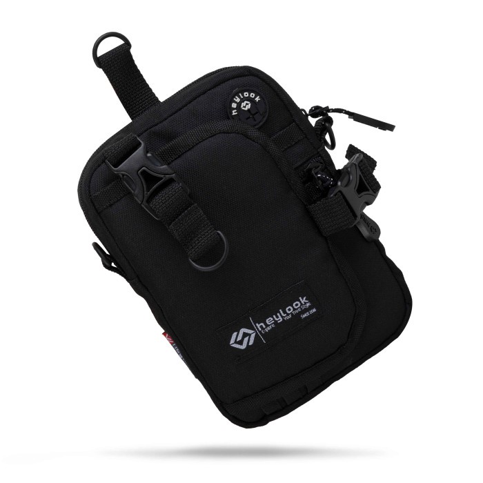 tas selempang TAS SELEMPANG PRIA SKYPE SLING BAG PRIA TAS SLEMPANG MINI COWOK MURAH - Hitam(F1V7) ta