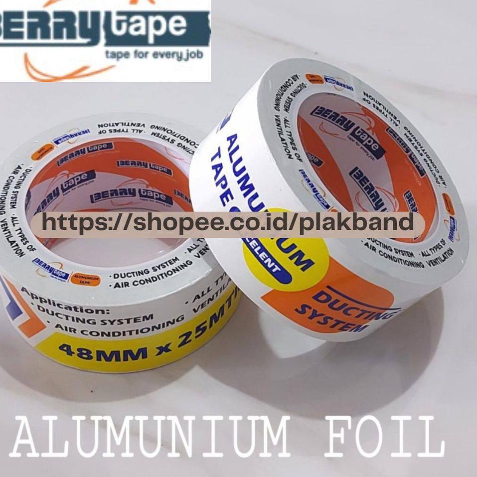 

Update Harga Aluminium Foil Tape Berry 48mm x 25meter - Berry Tape