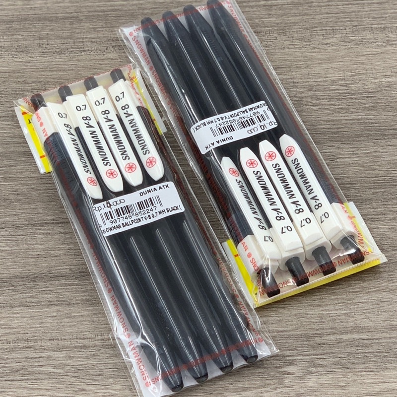 

Pulpen SNOWMAN V8 isi 4pcs