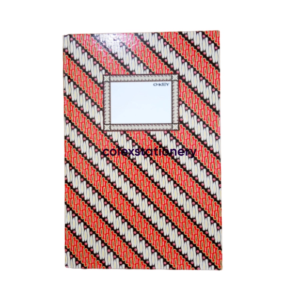 

Buku Tulis Garis / Buku Folio Okey / Buku Akutansi Hard Cover 100 Lembar