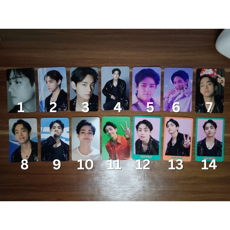 DICON BTS 102 PHOTOCARD/PC TAEHYUNG V [BACA DESKRIPSI]