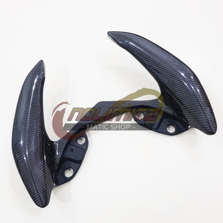 Behel Begel Potong Tanduk Sporty Carbon Kevlar Parts ORI New NMAX 2020