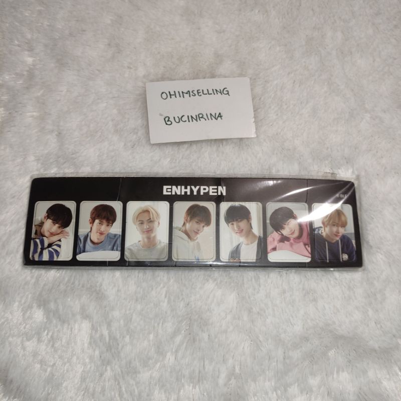 photo magnet set 1st membership kit enhypen