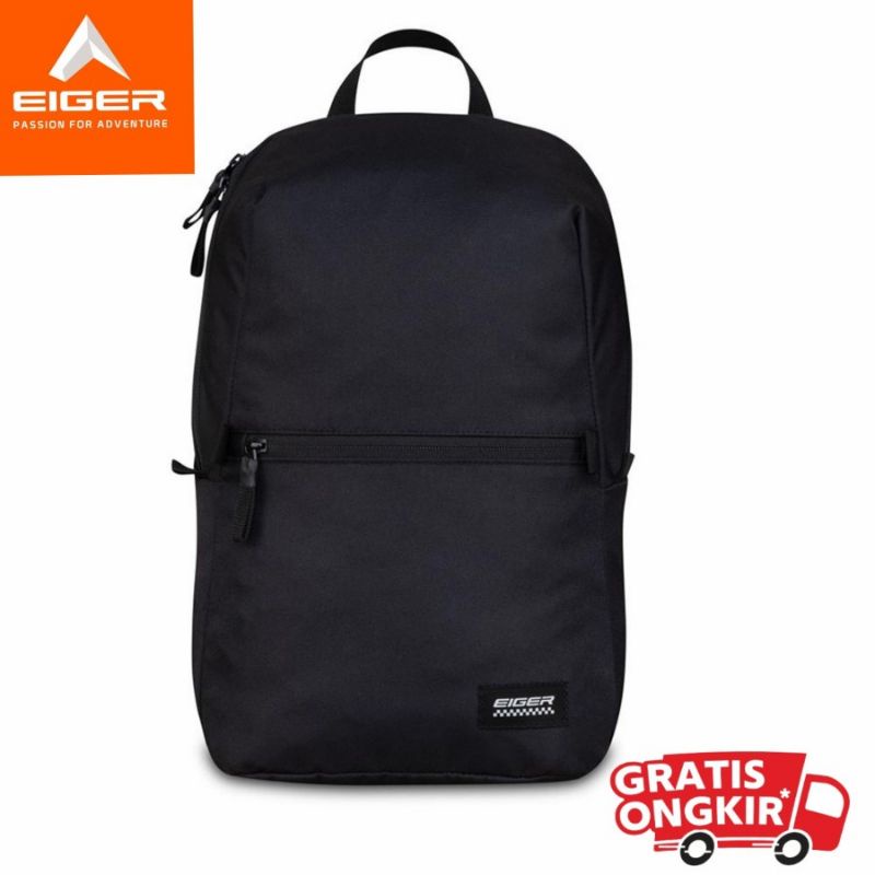EIGER1989 Cityroute 10L Tas Ransel Daypack  Black Original