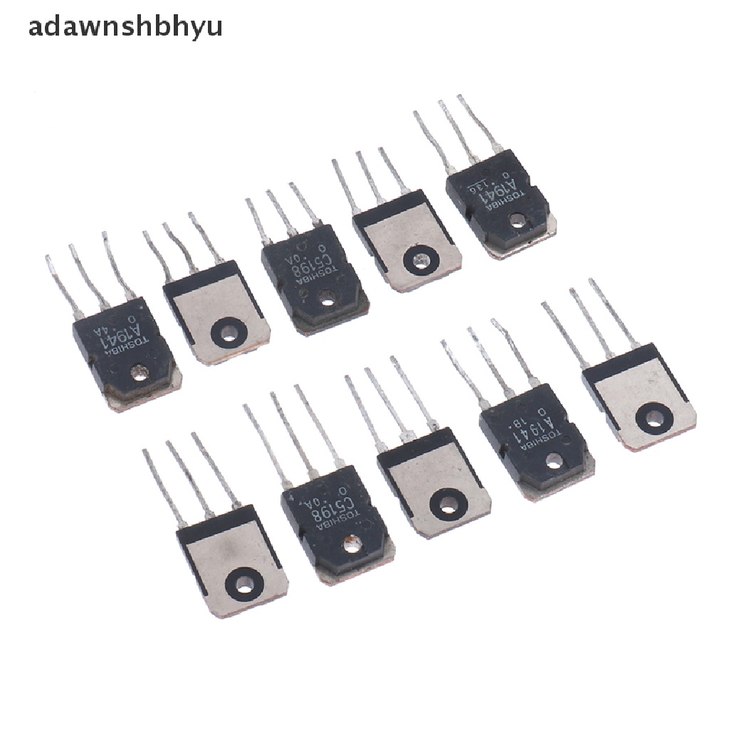 Transistor adawnshbhyu 10PCS 5pasang 2SC5198 2SA1941 TO3P TO-3P Asli authentic ID