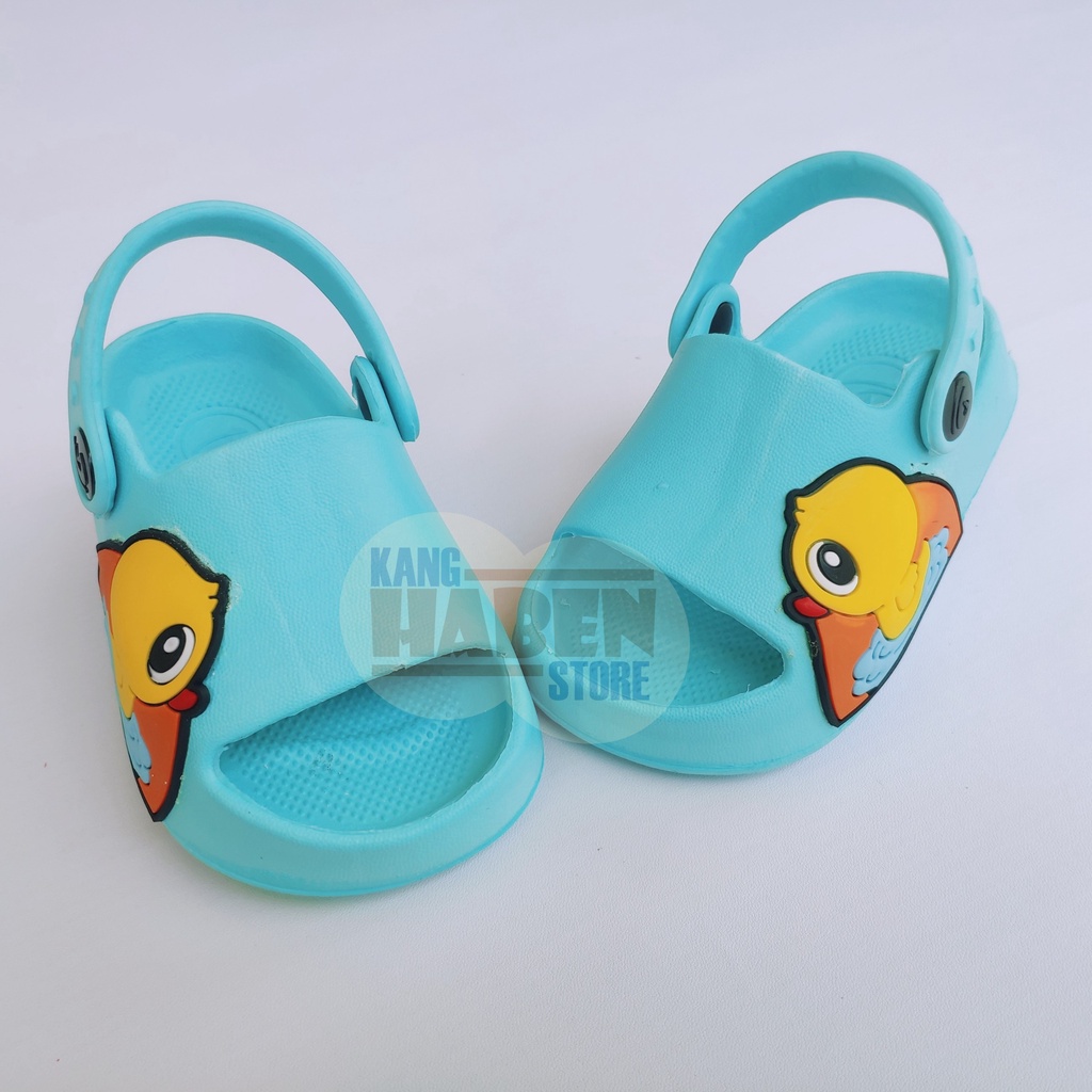 Sandal Kokop Tali Baby Cowok Cewek Karakter Bebek Lucu Sendal Anak 386EDUCK
