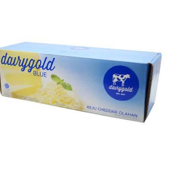 

Keju Dairy Gold Blue 500gr / Dairy Gold Cheddar Cheese 500gr